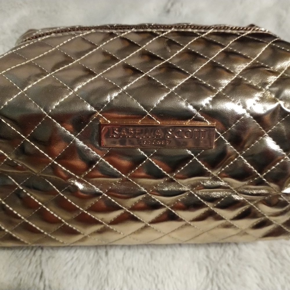 Isabella Scott Sydney Metallic Cosmetic Bag/Case